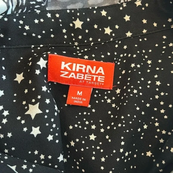 Kirna Zabete for Target Black and White Long Sleeve Dress - Picture 2 of 2